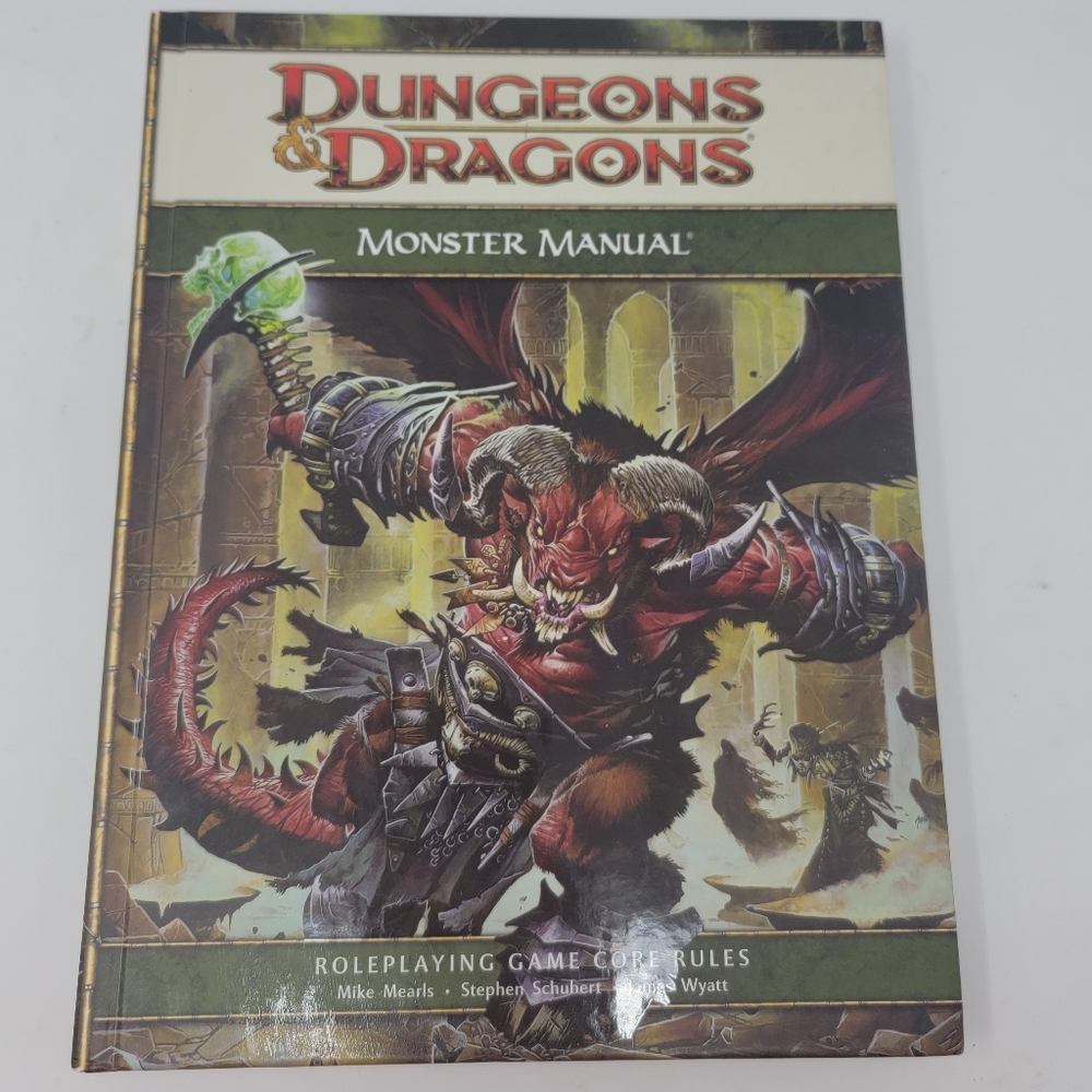 Dungeons & Dragons Monster Manual: Roleplaying Game Core Rules